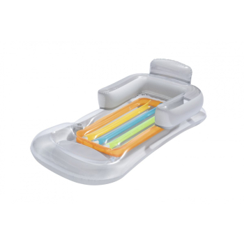 Materac Leżak Biały 161 84 cm BESTWAY